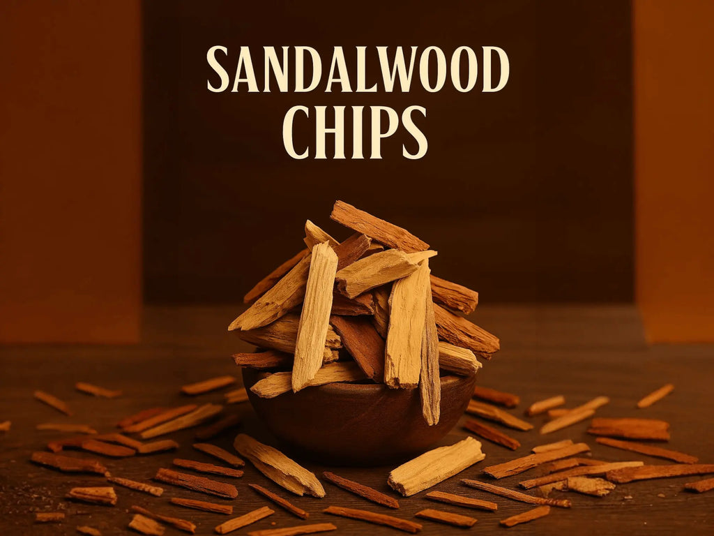 SudaniCo Sandalwood Chips – Premium Aromatic Wood for Bakhoor & Incense Blends SudaniCo