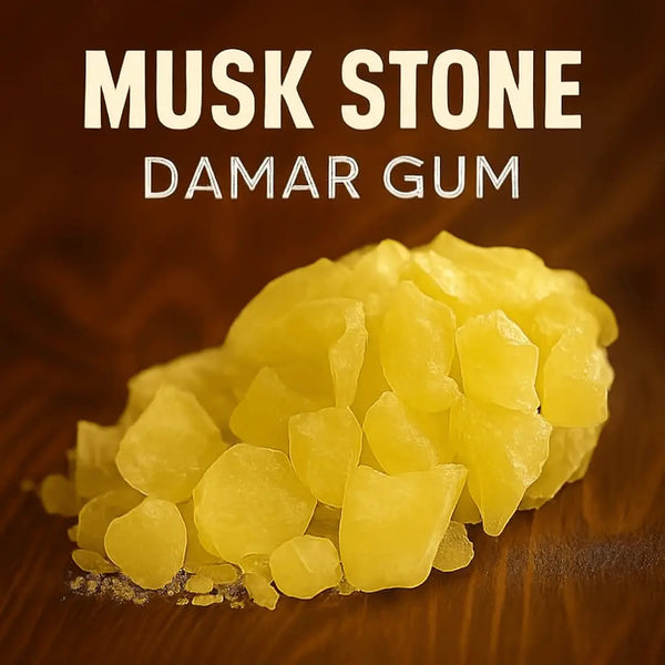 Musk Stones / مسك حجر – Natural Damar Gum for Bakhoor & Incense Making SudaniCo