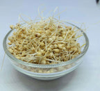 Zaree’a Flour زريعة سودانية تقليدية – Haloomor & Sudanese Recipes in a bowl of sorghum sprouts.