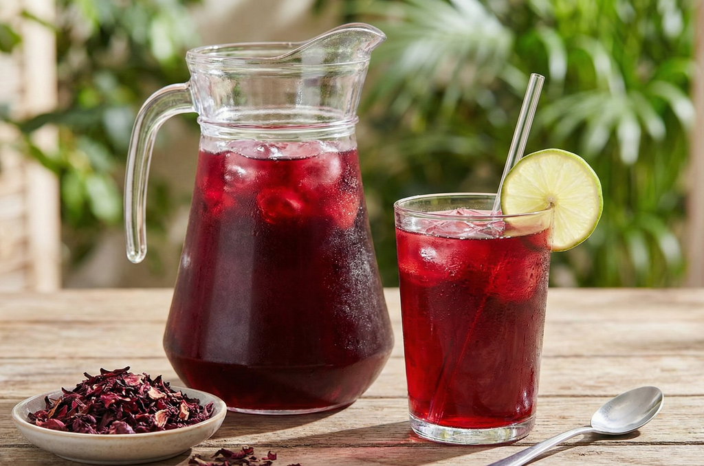 SudaniCo Organic Hibiscus (Karkade) – Premium Egyptian Crushed Petals SudaniCo